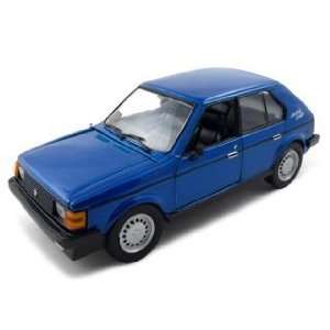  1985 Dodge Omni GLH Diecast Car Model 1/24 Blue Toys 