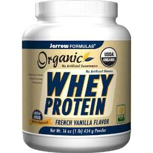   Formulas Organic Whey Protein Nutritional Supplement, Vanilla, 1 Pound