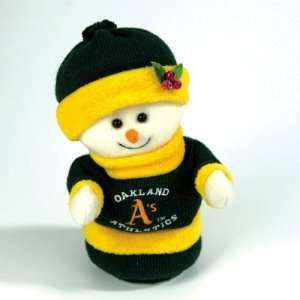  Oakland Athletics MLB Animated Dancing Snowman (9 