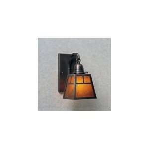  Arroyo Craftsman AB 1T AM MB A Line 1 Light Wall Sconce in 