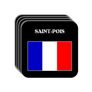  France   SAINT POIS Set of 4 Mini Mousepad Coasters 