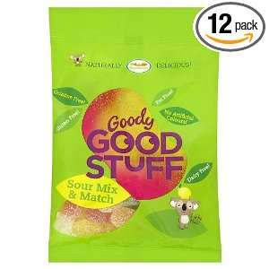 Goody Good Stuff Sour Mix & Match, 3.5 Ounce Bags (Pack of 12)
