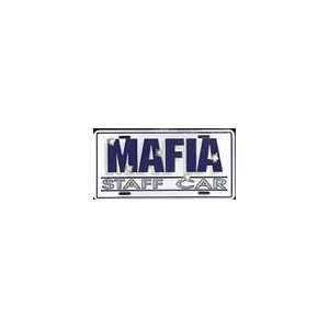  Mafia Staff Car License Plate Automotive