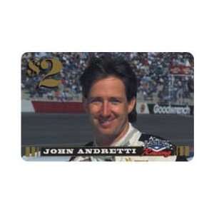  Collectible Phone Card Assets Racing 1995 $2. John 
