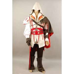  Assassins Creed 2 Ii Ezio Cosplay Costume Outfit Toys 