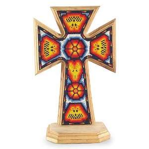  Beadwork cross, Our Mother