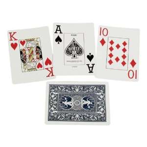  Jumbo Index Low Vision Playing Cards, .50 inch Health 