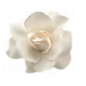  Special Occasion Silk Gardenia in Soft Cream Hair Clip or 
