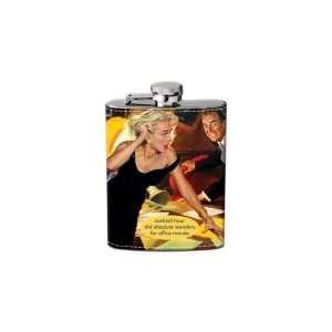  Office Morale Hip Flask