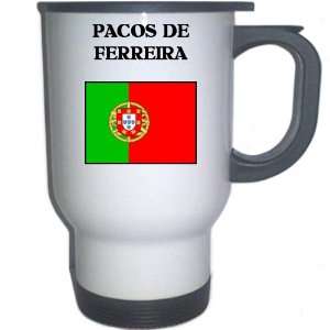  Portugal   PACOS DE FERREIRA White Stainless Steel Mug 