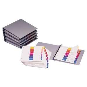Ready Index Multicolor Table of Contents Dividers, 5 Tab, 24 Sets/Box 
