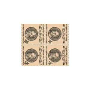  Ernst Reuter Set of 4 X 4 Cent Us Postage Stamps Scot 