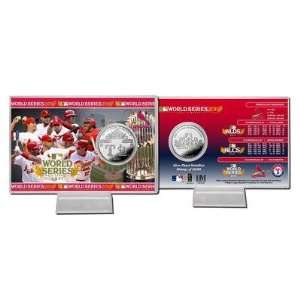  St. Louis Cardinals 2011 World Series Champions Silver 