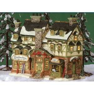  Lemax Christmas Village Collection ~ Ski Lodge ~ 35802 
