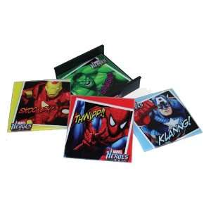  Heroes Glass Coasters