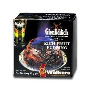 Walkers Christmas Pudding Glenfiddich 8 Oz  Grocery 