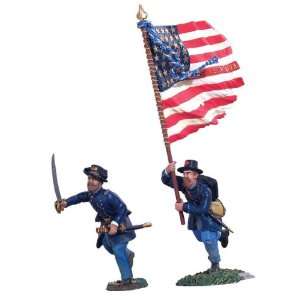  31011 Union Infantry Iron Brigade Command Set #1   2 