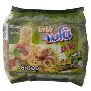  Yum Yum Jumbo Instant Noodles Pad Kee Mao 60g. (Pack Of 6 