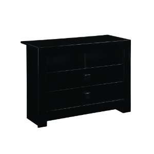  Global Furniture USA Entertainment TV Stand in Black 
