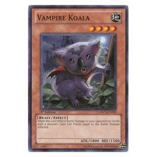 Yu Gi Oh   Vampire Koala (ORCS EN093)   Order of Chaos   1st Edition 