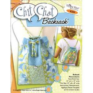  Hope Yoder Chit Chat Backsack Backpack Sewing Pattern 