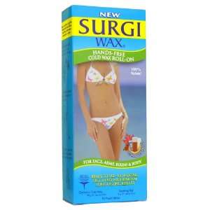  Surgi wax Hands free Cold Wax Roll on For Face, Arms 