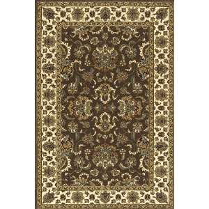 Momeni Persian Garden Cocoa Brown Leaves Traditional 9 x 13 Rug (PG 