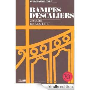 Rampes descalier  23 modèles (French Edition) André Capdefer 