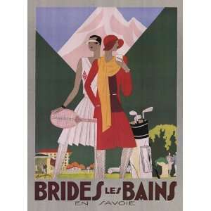  Brides les Bains   Poster by Benigni (22x30)