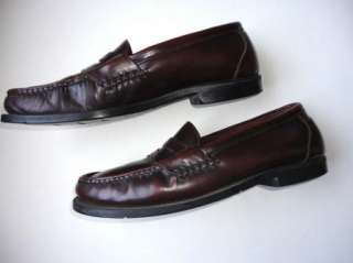 HOT BUY DEXTER Burgundy PENNY LOAFERS Mens Shoes Size 