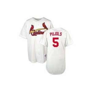 Albert Pujols St. Louis Cardinals Authentic Home Jersey, With #5 from 