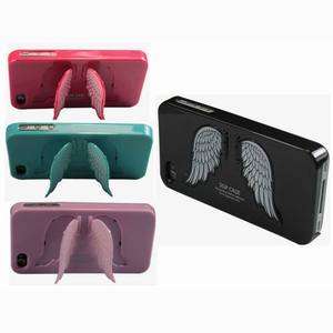Excellent Wings Kick Stand Hold Hard Back Case Cover For Apple Iphone 