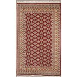  41 x 60 Jaldar Area Rug with Silk & Wool Pile 