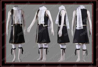 Fairy Tail Natsu Dragneel Cosplay Costume Custom Any Si  