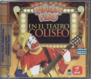 PIÑON FIJO, EN EL TEATRO COLISEO. LIVE. FACTORY SEALED CD + DVD SET 