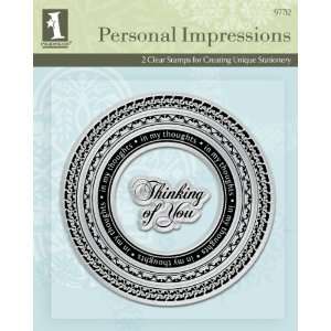   Impressions Stamp, Thinking Of You Frame Arts, Crafts & Sewing