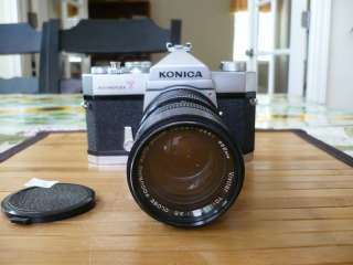 KONICA AUTO REFLEX T w/ VIVITAR Zoom 70 150mm F3.8 Lens  