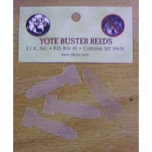  YOTE BUSTER REPLACEMENT REEDS