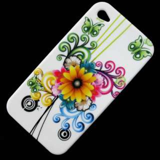 For iPhone 4 4G 10pcs Soft Rubber Back Case Cover Skin Cute Colorful 