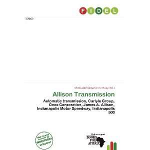  Allison Transmission (9786136565439) Christabel 