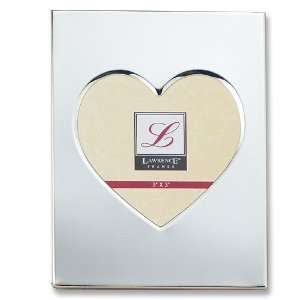 3x3 Silver Metal Heart Picture Frame