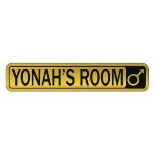   YONAH S ROOM  STREET SIGN NAME