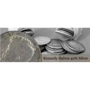   1965 1970 Kennedy Half Dollar 40% Silver Circulated 