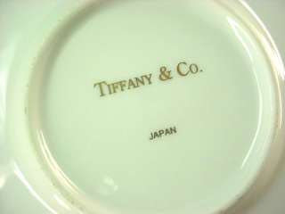 TIFFANY & CO. Demitasse TEA CUP & SAUCER SET Palladium  