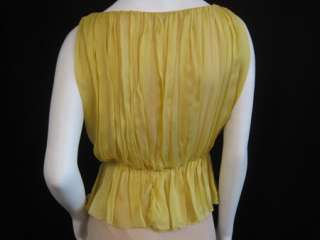 1990 FENDI Dress Silk Summer Fun Italy 42 8 M #0007SY  