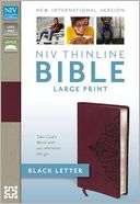NIV Thinline Bible, Large Print Zondervan Publishing Pre Order Now