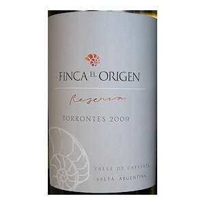  2009 Finca El Origen Reserva Torrontes 750ml Grocery 