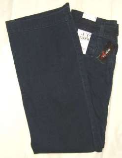 STYLE & CO Wide Leg Dress Up Denim Trousers Miss 4 NWT  