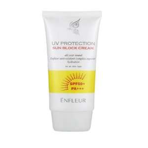  Enfleur UV Protection Sun Block Cream SPF50 + PA +++ 80ml 