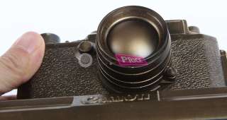 Canon IVSB Rangefinder 11 Copper Collection Model Rare  